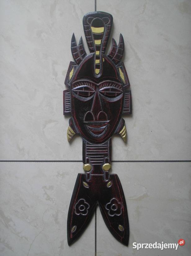 Ozdoba na ścianę afrykańska maska małopolskie Kraków