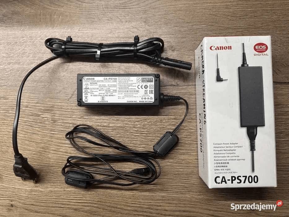 Zasilacz do kameraparatów Canon CA700 EOS Łódź sprzedam
