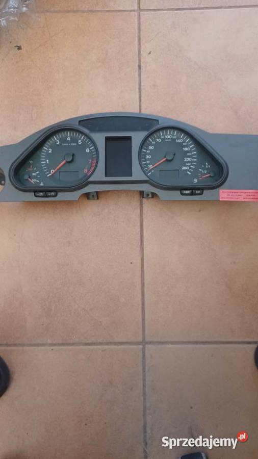 LICZNIK ZEGARY AUDI A6 C6 24 V6 4F0920900 wielkopolskie Rakoniewice