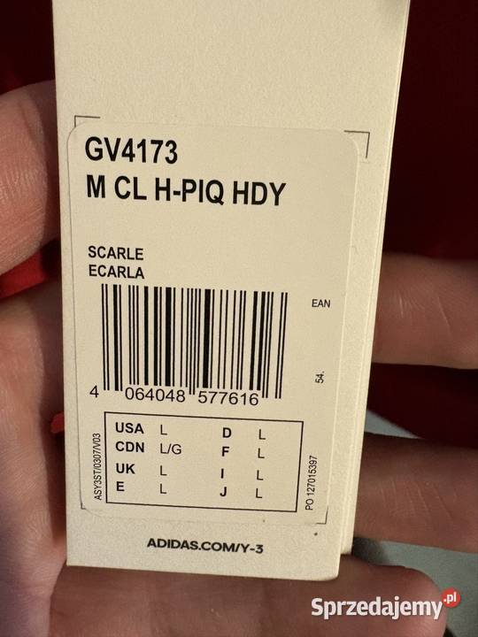 Y3 M CL HPIQ HDY Warszawa