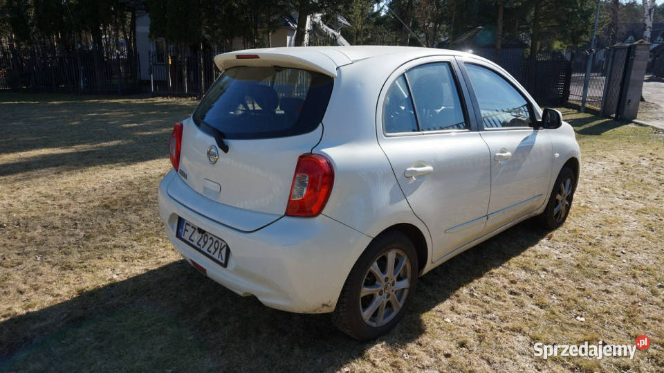 Nissan Micra automat Gwarancja K13 20102016 Rok produkcji 2014 Zielona Góra