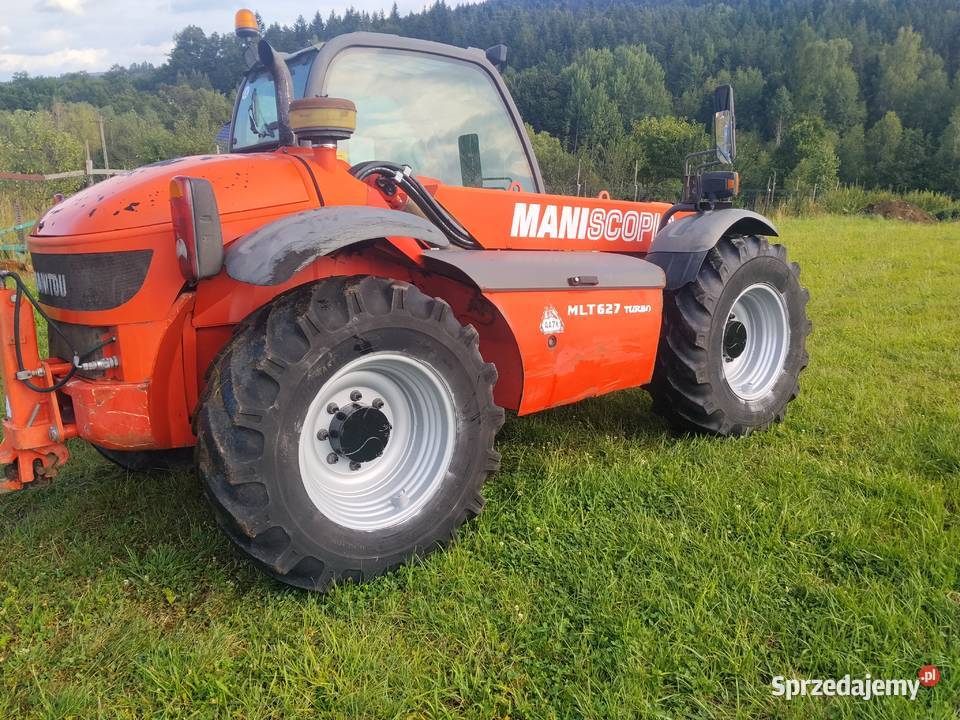 ładowarka teleskopowa manitou 627 mała niska małopolskie
