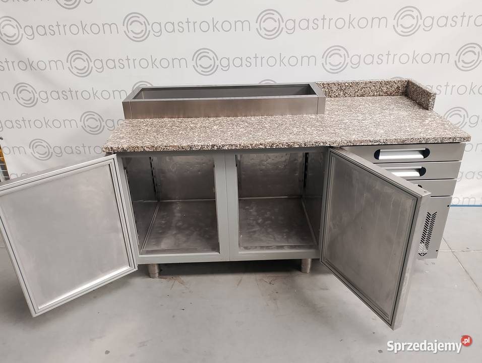 Stół chłodniczy do pizzy 2drzwiowy z szufladami dolnośląskie Wrocław sprzedam
