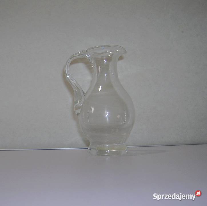 Dzbanek szklanymlecznik miniatura Art M12 Pruszków