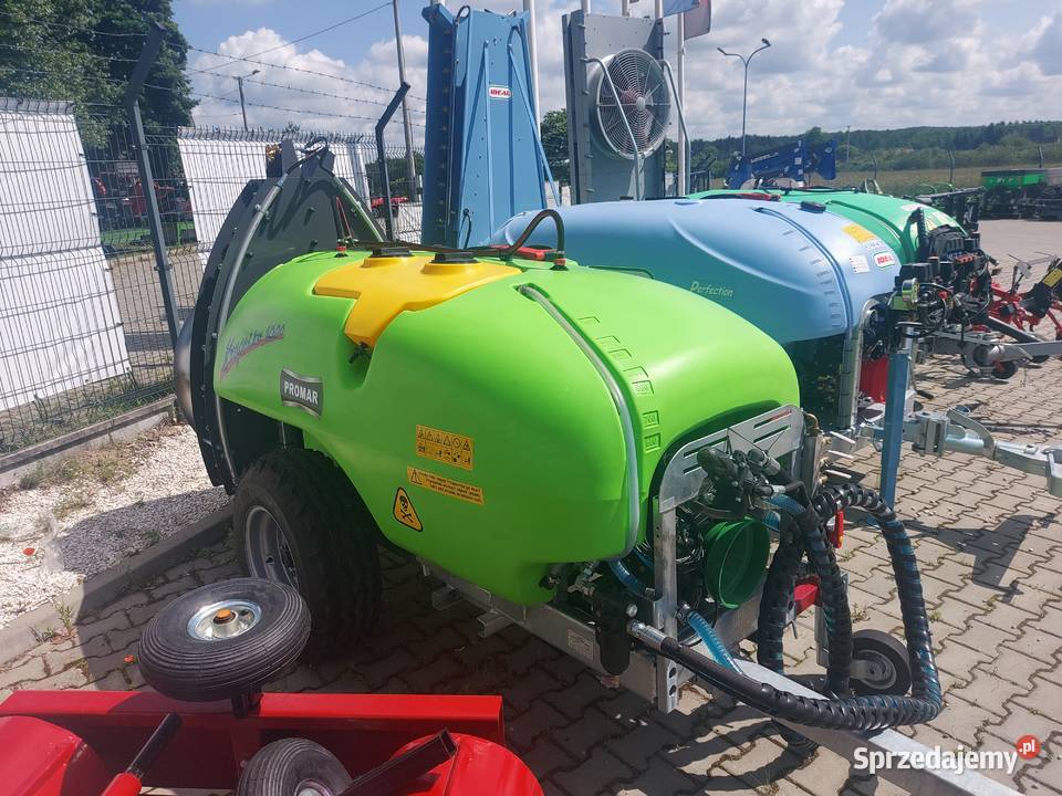 Opryskiwacz sadowniczy ciągany Promar Kropelka mazowieckie Sienno