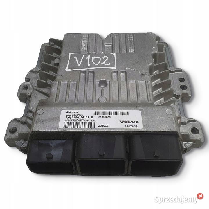 Volvo S60 II 16 D2 STEROWNIK SILNIKA komputer Układ elektryczny, zapłon