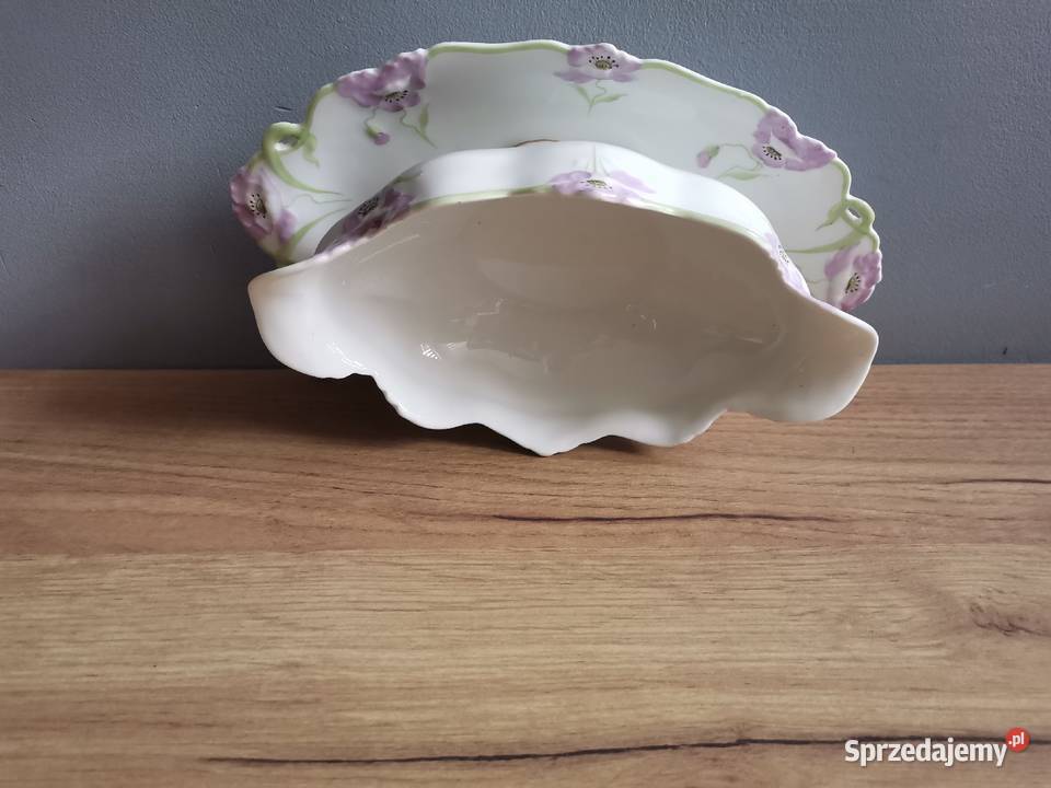 Stara przedwojenna porcelana unikatowa sosjerka Katowice