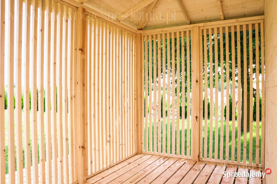 Domek narzędziowy Altana ogrodowa 4x6m Torino 1