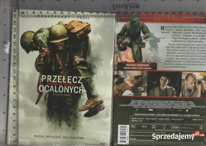 Przełęcz ocalonych Vince Vaughn Hugo Weaving DVD Pruszków