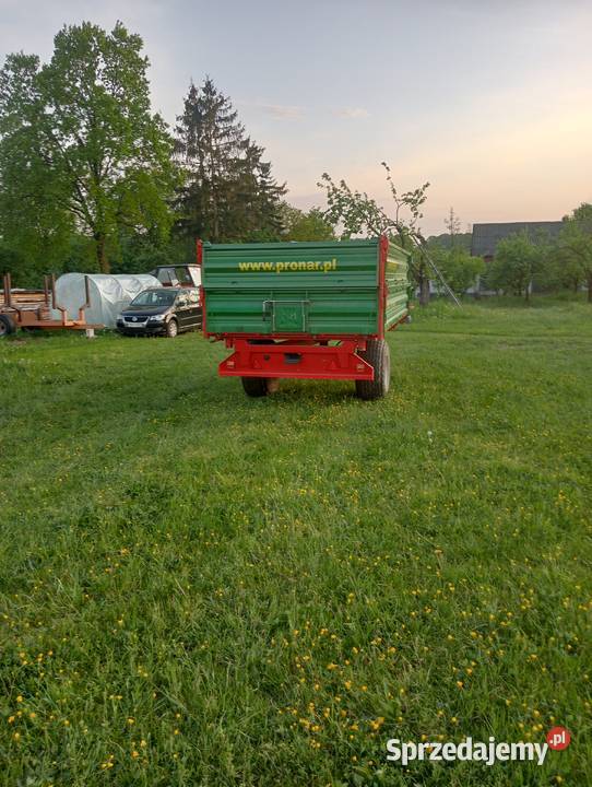 Przyczepa rolnicza jednoosiowa Pronar Lendo Ruskie