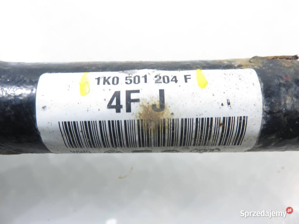 PÓŁOŚ PRAWA TYLNA VW TIGUAN 5N 20 TDI 4motion