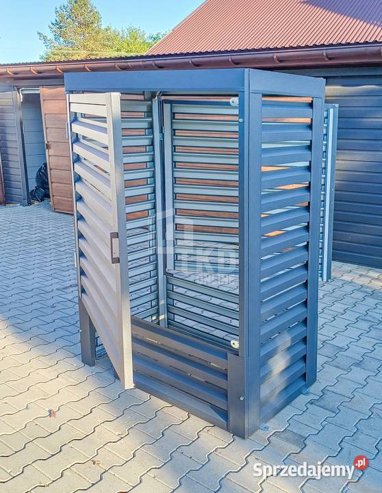 Osłona Pompy Ciepła 100x60x150 Antracyt Zabudowa Legnica