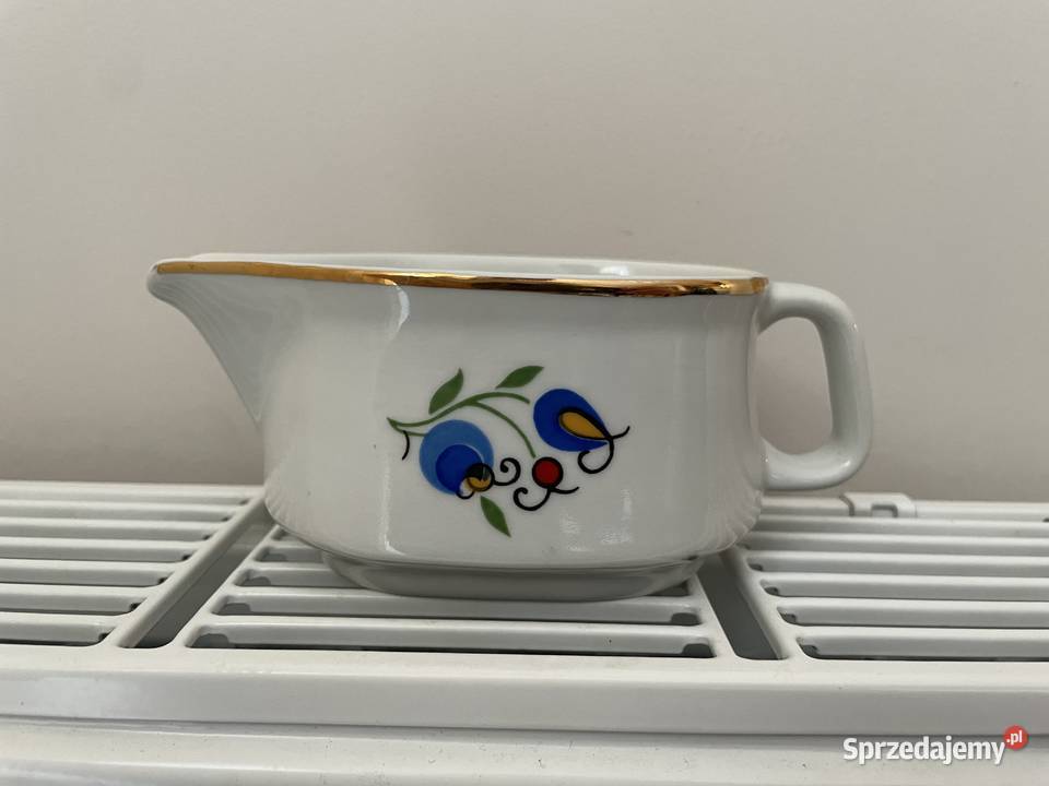 Lubiana wzór kaszubski sosjerka Porcelana i szkło Pruszcz Gdański sprzedam