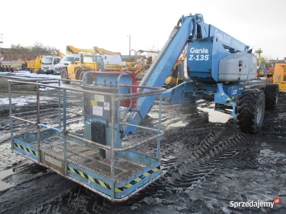Podnośnik koszowy 43 m 4x4 Genie Z135 Pleszew sprzedam
