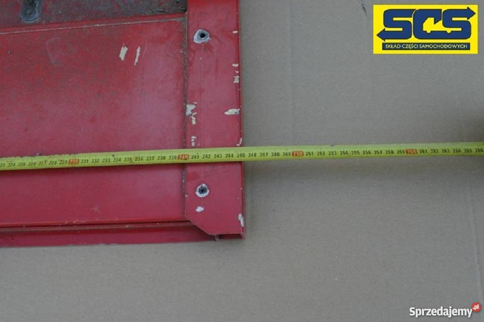 IVECO EUROCARGO KLAPA TYLNA BURTA ZABUDOWY lubuskie Bieleń