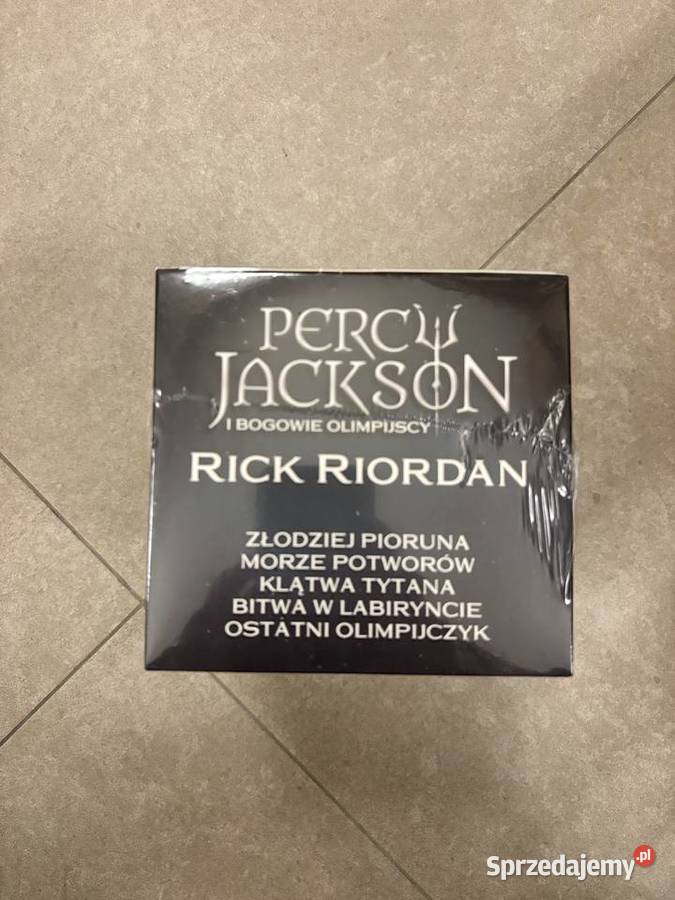 Percy Jackson i bogowie olimpijscy 5 tomów box Warszawa