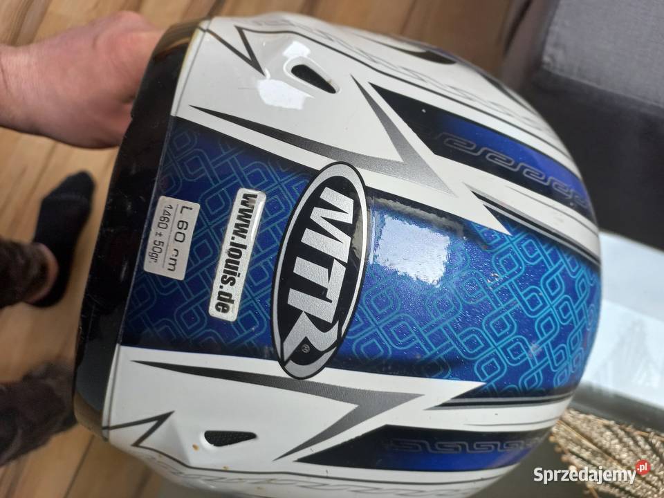 Kask motocyklowy Rozmiar L Lipno