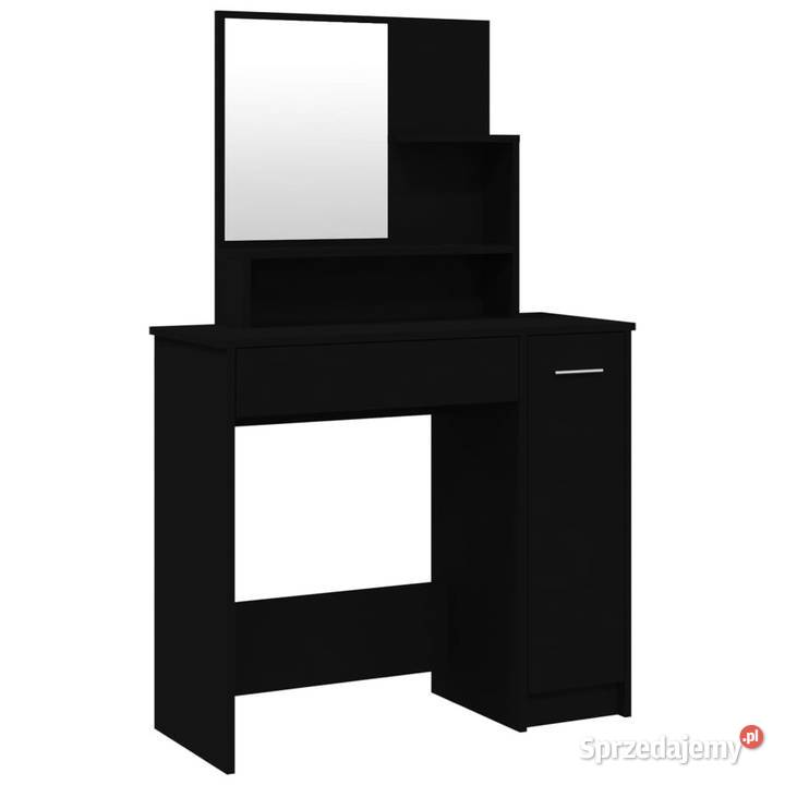 Toaletka z lustrem czarna 865x35x136 WM802958 Warszawa