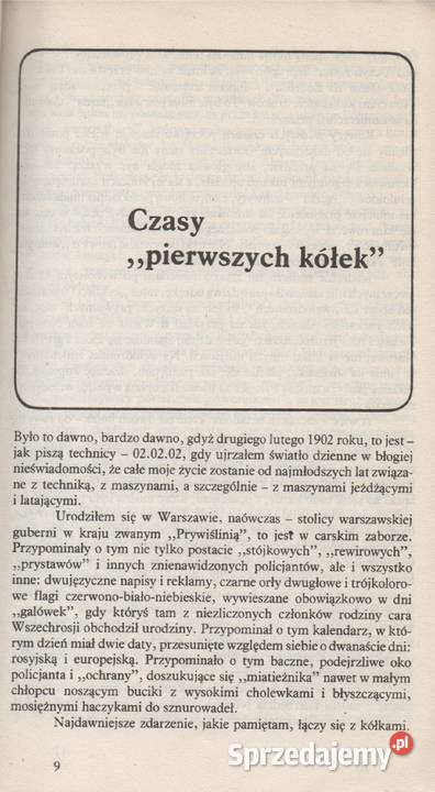 MOJE DWA I CZTERY KÓŁKA Witold Rychter lubuskie Gorzów Wielkopolski