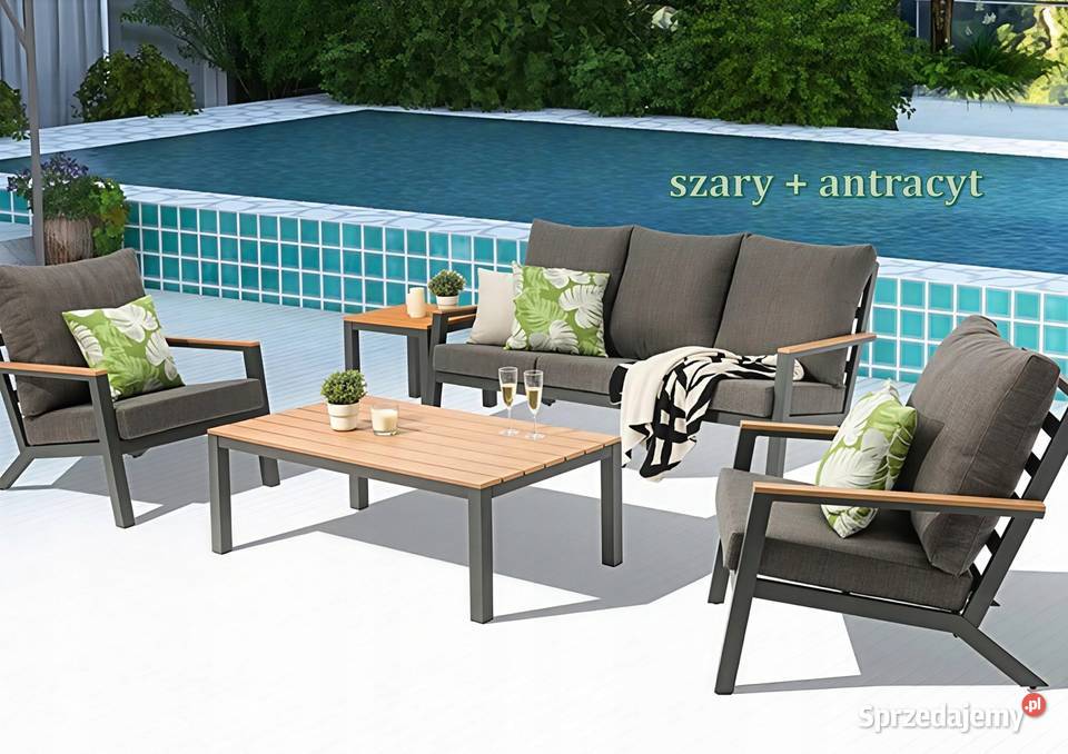Meble ogrodowe tarasowe aluminiowe Warszawa