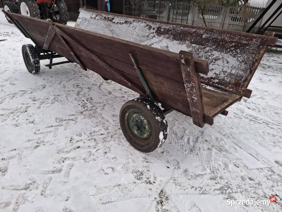 Wóz do ciągnika rolniczy leśny Daleszyce