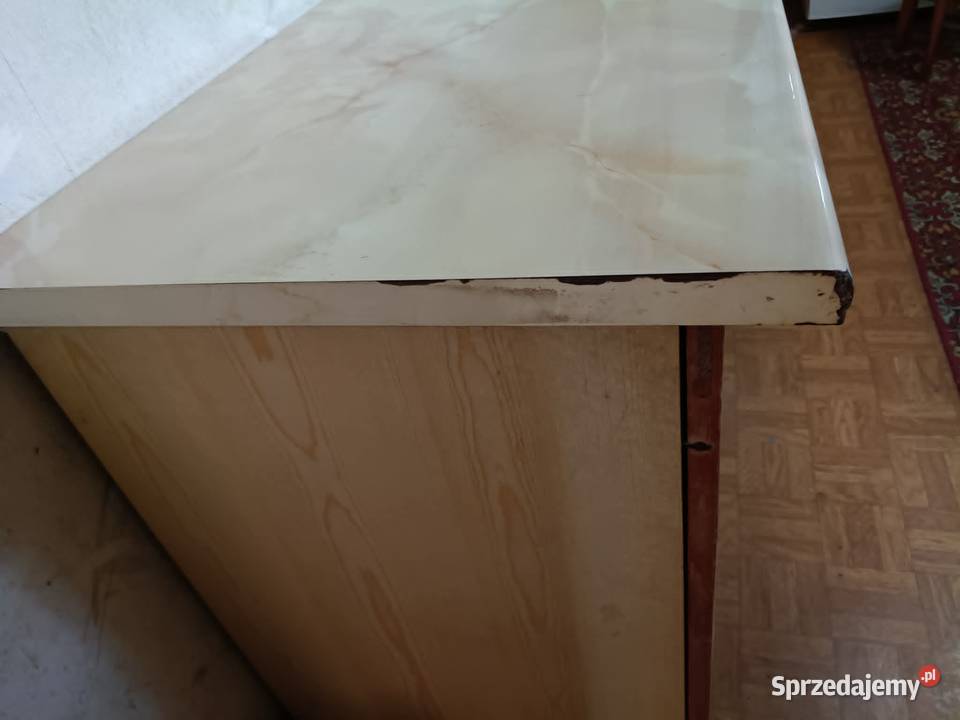 Blat kuchenny laminowany marmur piaskowiec długi 3cm Łódź