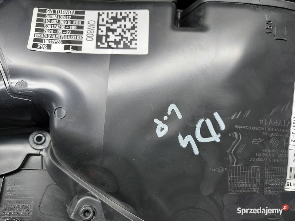 VW ID4 11A 2024r SUV 5D BOCZEK TAPICERKA DRZWI osobowe