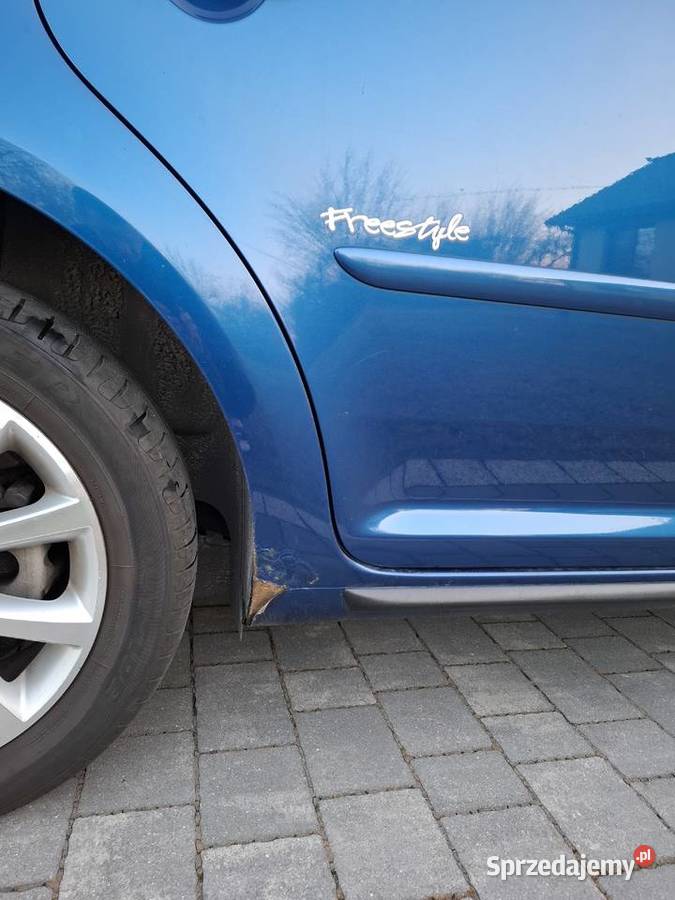 VW Touran 19 TDI Freestyle 2009 przyciemniane szyby Samochody osobowe Biała Podlaska