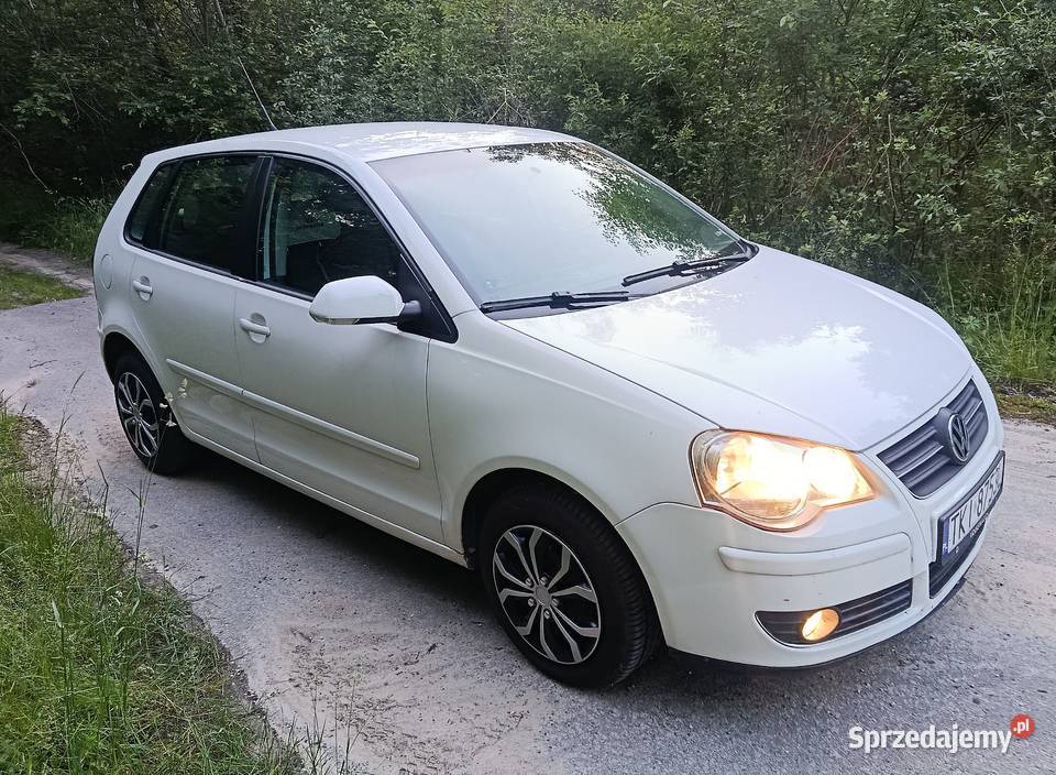 Volkswagen Polo IV 9N 12 Benzyna 2007r Biały Volkswagen Stąporków
