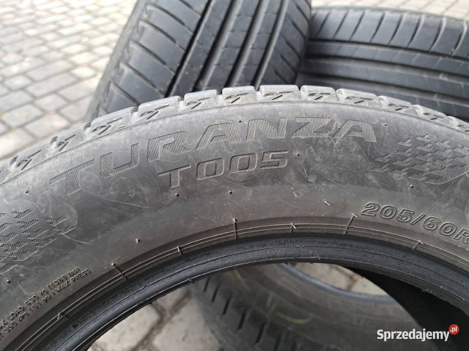 Używane opony letnie Bridgetsone Turanza 20560 Motoryzacja Będzin sprzedam