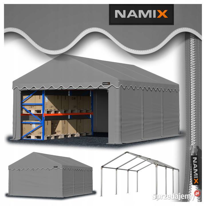 Namiot magazynowy 4x6 Basic Namix Poznań
