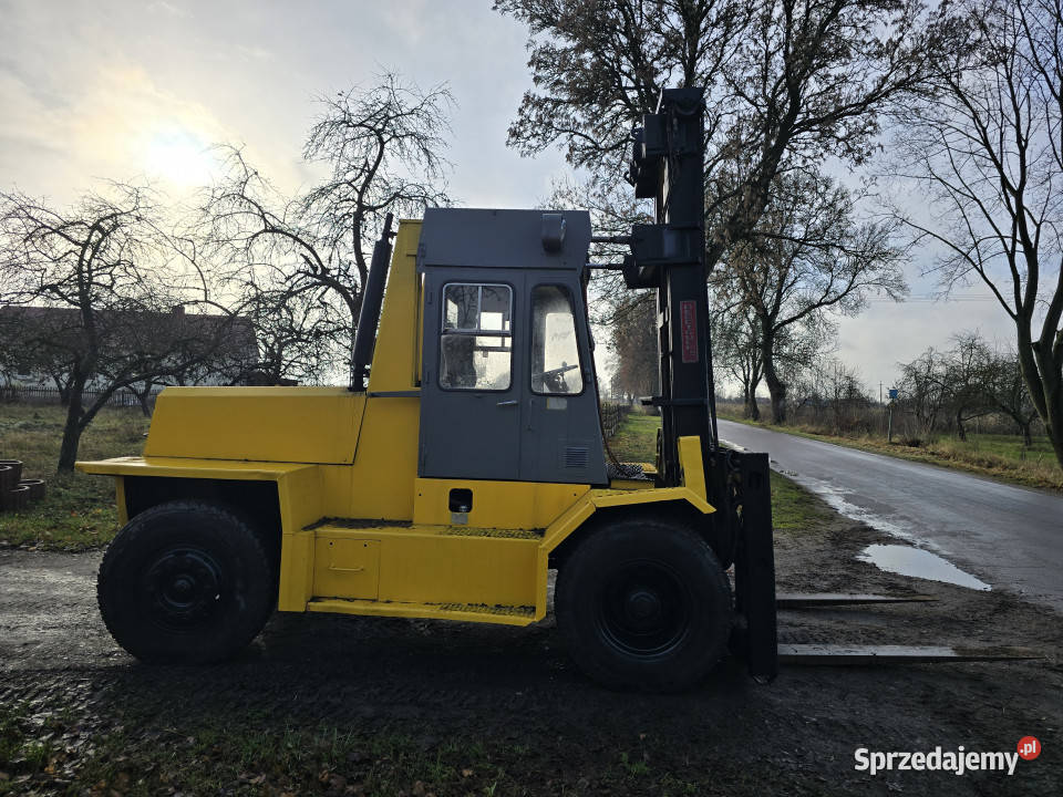 Wózek widłowy HEGG TRUCK 12 ton 5 m VOLVO Penta diesel warmińsko-mazurskie Rudolfowo