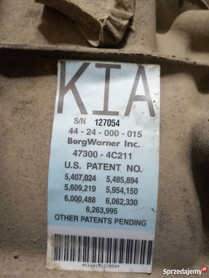 Regeneracja naprawa reduktora KIA SORENTO Szydłów