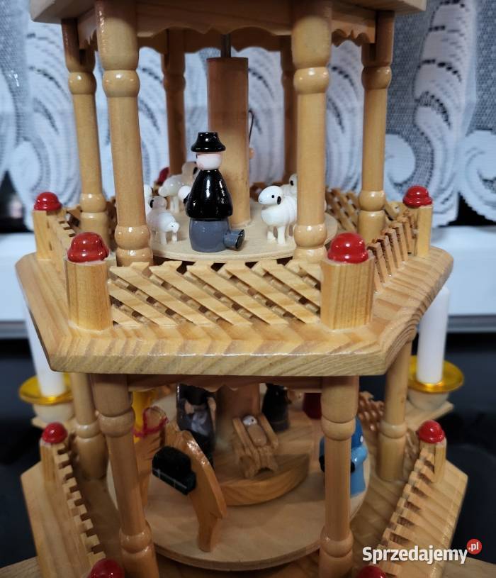 Karuzela Piramida świecznik 3 piętrowa Boże Koszalin sprzedam