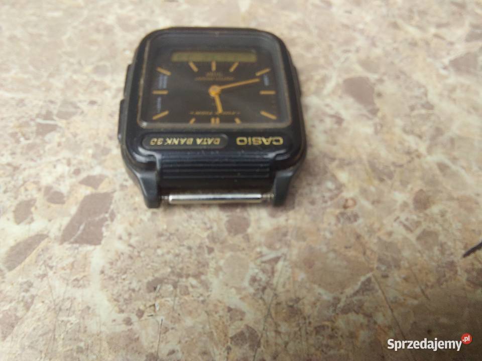 Stary zegarek naręczny Casio Data Bank 30 FKT100 pomorskie Tczew