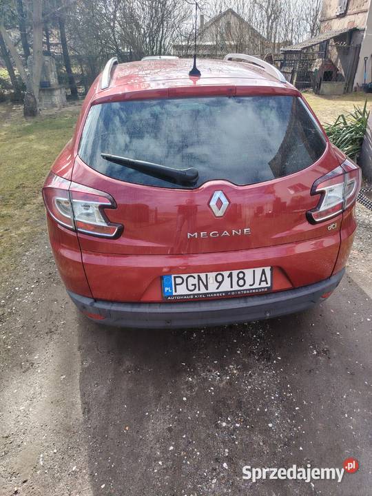 Sprzedam renaut Megane 3 nieuszkodzony wielkopolskie Fałkowo