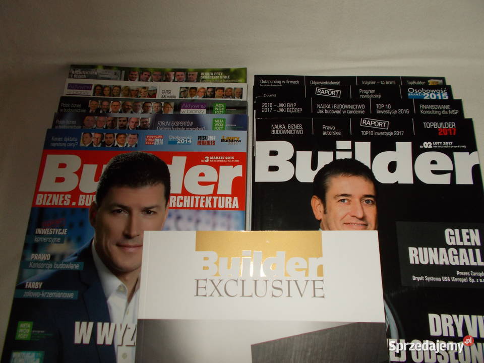BUILDERBUILDER EXCLUSIVE miesięcznik 10 numerów Poznań