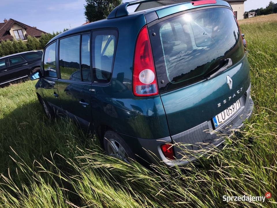 Renault Espace 4 20t LPG sekwencja lubelskie Lublin