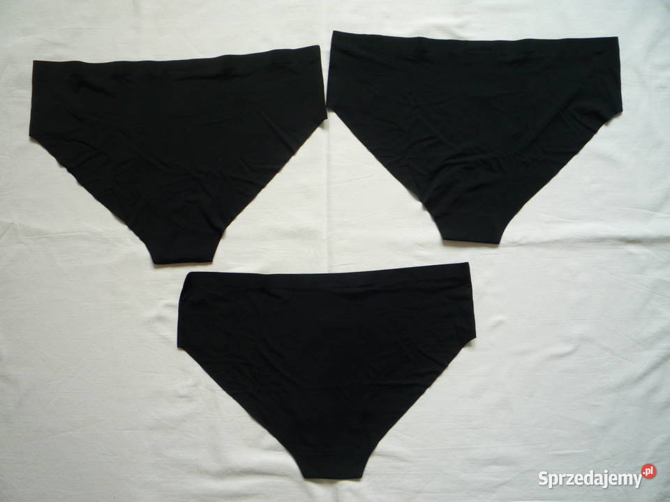 3 sztuki Cleve 42XL Majtki bezszwowe Czarne