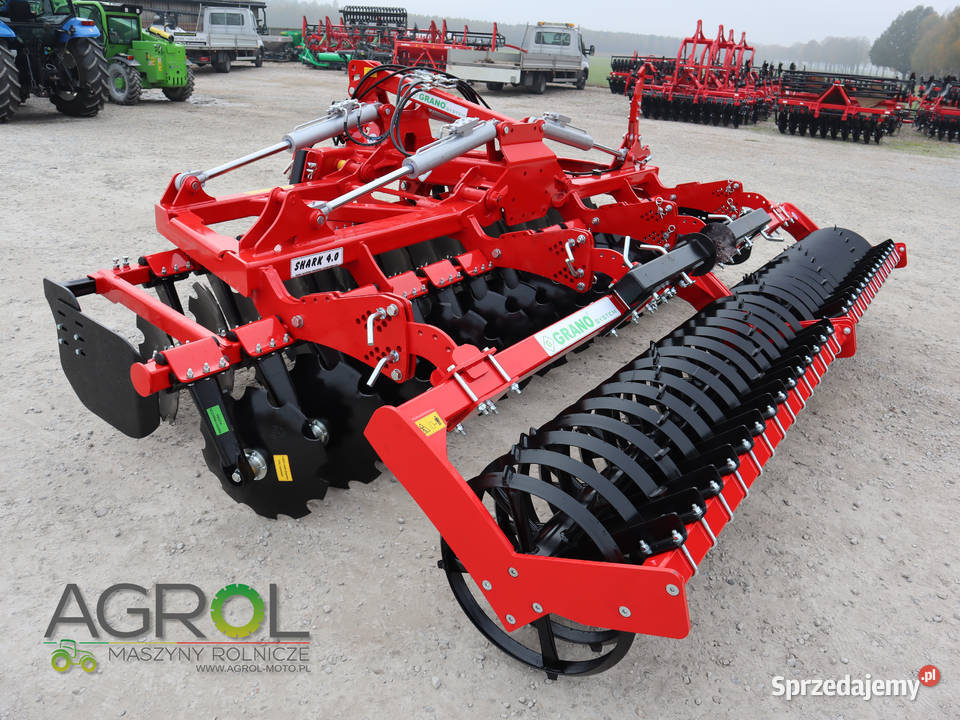 Brona talerzowa hydrauliczna 4m SHARK SHS Mława