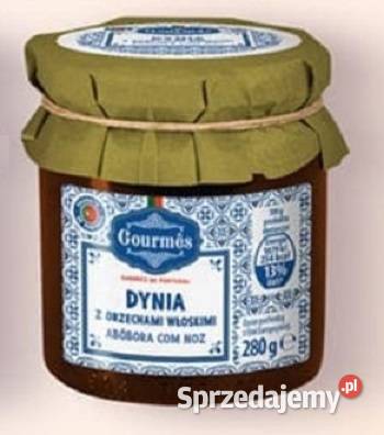 GOURMES Konfitura dżem Z DYNI z orzechami Wołczyn