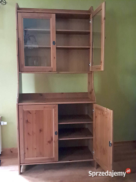 Witryna LEKSVIK IKEA kredens komoda mebel na 42cm opolskie Dąbrówka Górna
