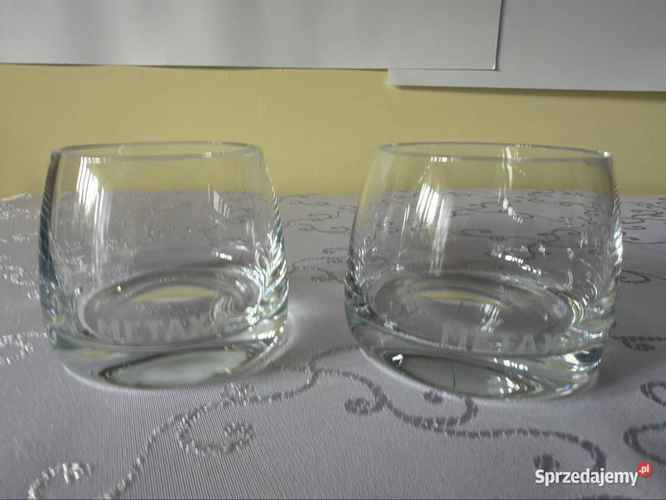 Szklanki do Whisky Brandy METAXA Zestaw 2 sprzedam