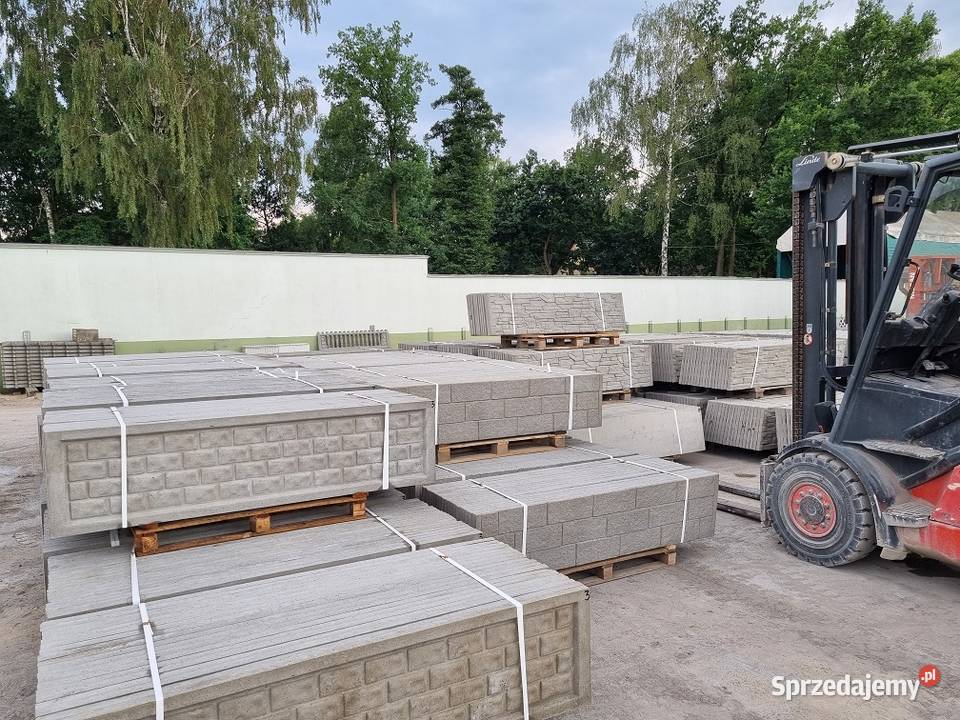 Słupy beton200 do ogrodzenia z płyt betonowych Grodzisk Mazowiecki