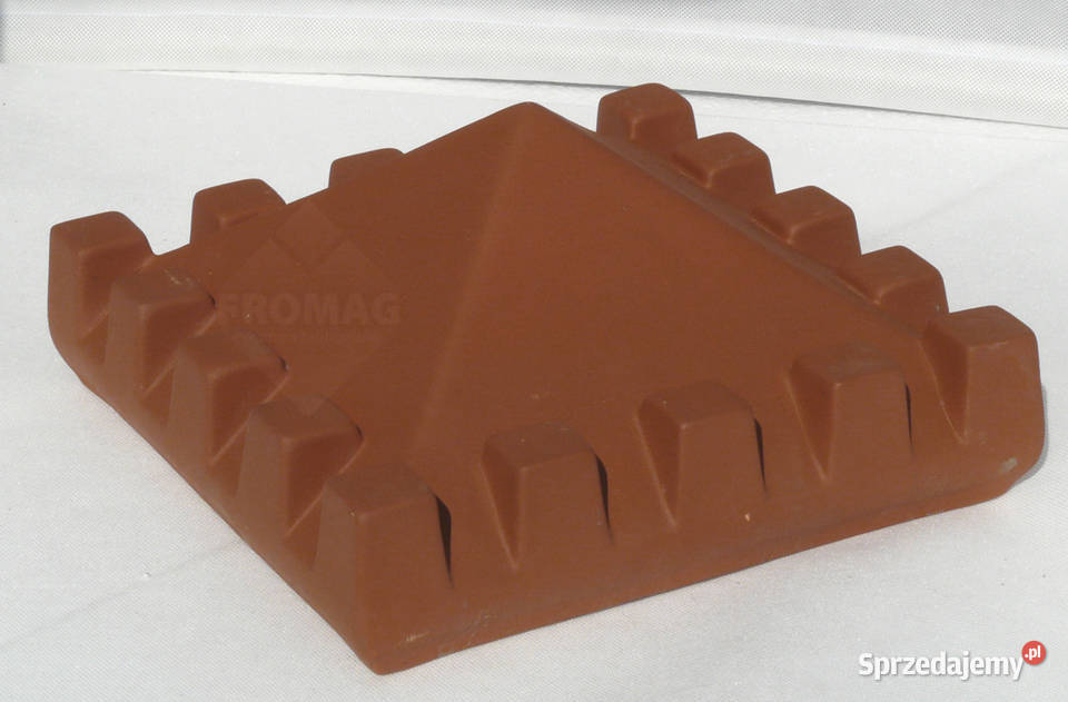 Daszek klinkier ceramiczny na słupek 38x38 dolnośląskie Wrocław
