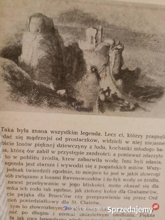 Narzeczona z Lammermoor Scott książki pierwsze literatura piękna - proza zagraniczna Warszawa