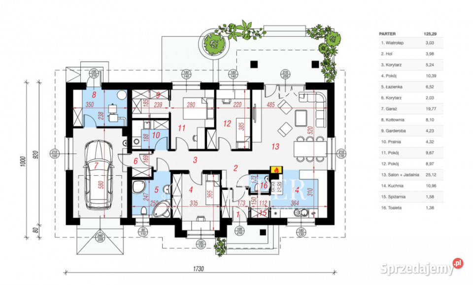 Działka Budowlana 30a Ryglice z pozw na budowę asfalt