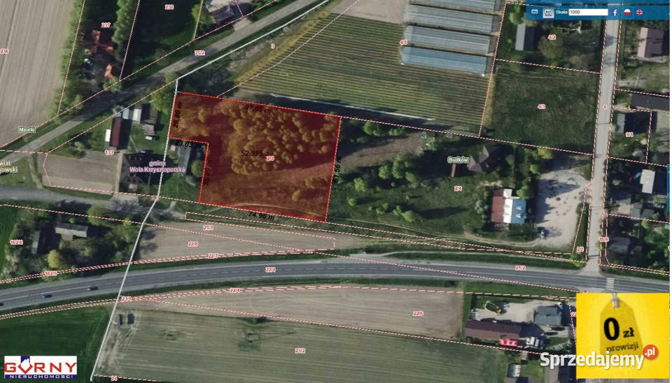 Działka do sprzedania Mzurki 5300 metrów