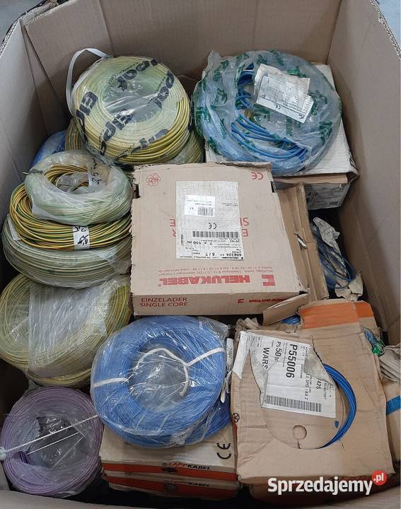 Syndyk sprzeda zestaw przewodów elektrycznych Warszawa