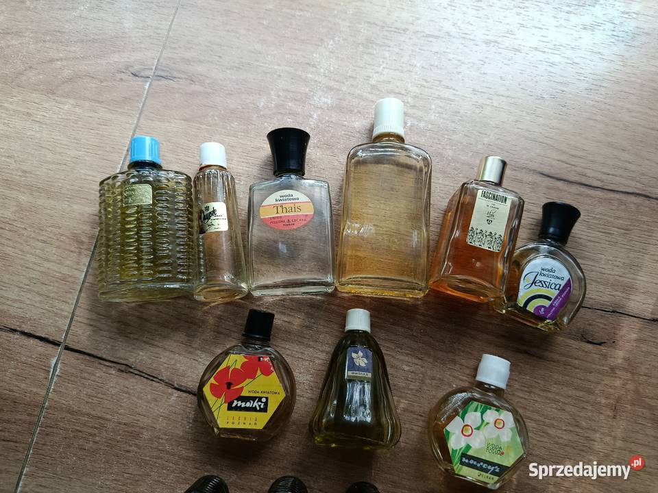 Perfumy stare z PRL zestaw wody toaletowe zachodniopomorskie Choszczno